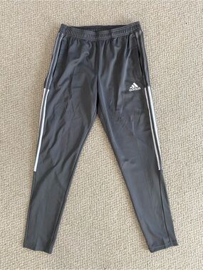 adidas Men’s Gray Jogger/athletic/track Pants Size Medium